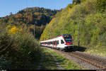 SBB FLIRT RABe 523 052 als S3 Porrentruy - Olten am 19.