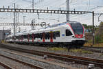 RABe 523 003, auf der S3, fährt Richtung Bahnhof Pratteln.