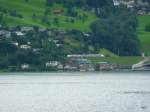 SBB - Triebzug Typ Flirt unterwegs am Zugersee bei Walchwil am 23.07.2011