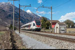 RABe 524 105 als RE Erstfeld - Bellinzona am 14.