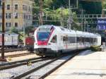 SBB / TILO - Triebzug RABe 524 016 in Bellinzona am 18.09.2013