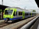 bls - NINA Triebzug 525 024-6 im Bahnhof von Thun am 24.05.2008