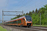 RABe 526 112 Traverso der SOB fährt Richtung Aarau.