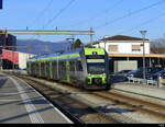 BLS - RABe 535 111-9 als Regio nach Lyss im Bhf. Busswil am 06.02.2024