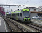 BLS - RABe 535 118-4 im Bhf. Busswil als Regio nach Lyss am 17.02.2024