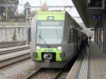 bls - Ltschberger Triebwagen RABe 535 107 im Bahnhof Spiez am 14.11.2011