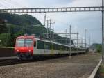 Regio Express Olten-Wettingen kurz vor Aarau mit RBDe 560 am 19.07.2007