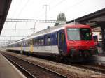 Der TILO-RBDe 560 121-6 hat sich in die Region Luzern verirrt.Hier steht er in Sursee am 26.10.2007