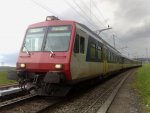 Dienstzug 26168 Muri AG - Aarau wartend vor dem Einfahrsignal Gexi  SBB RABDe 560 NPZ