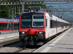 SBB - Triebwagen RBDe 4/4  560 292-5 an der Spitze eines Regio nach Luzern bei der einfahrt in Arth-Goldau am  24.08.2019