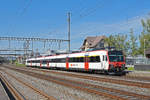 ABt NPZ Domino 50 85 39-43 823-6, auf der S23, fährt beim Bahnhof Rupperswil ein.