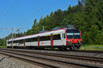 ABt NPZ Domino 50 85 39-43 875-6, auf der S23, fährt Richtung Bahnhof Rupperswil.