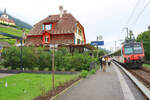 Am Bielersee, Ligerz, die letzte Station (von Osten gesehen) im deutschsprachigen Teil des Kantons Bern.