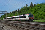 RBDe 560 201-6, auf der S29, fährt Richtung Bahnhof Rupperswil.