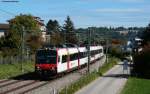 Ein unbekannter NPZ als R 4546 (Yverdon-les-Bains-Romont) bei Fribourg 2.10.10