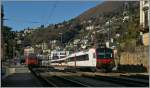 Bald ist fertig lustig mit der ohnehin nicht üppigen Bahn-Vielfalt in Locarno: Wenn 2016 die Schweiz die Eröffnung des Gotthard-Basis Tunnel feiert, wird hier nur  geflirtet ...