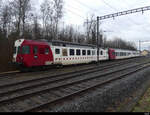 tpf - Triebwagen RBDe 4/4 567 173-0 abgestellt in einem Anschlussgeleise im Bhf.