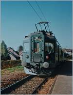 Der SBB BDe 4/4 1651 in Chexbres.