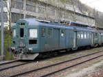 Ex SBB / OeBB / DSF - Ausrangierter Triebwagen BDe 4/4 641 abgestellt in Klus am 13.04.2017