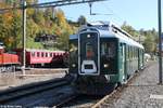 Der BDe 4/4 1643 ''Wyländerli'' wird am 15.10.2017 in Bauma für die Bachtelrundfahrt bereit gestellt.