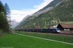 ETR470 (93 85 3479 057-9 CH-SBB) als EC15 am 11.05.2013 bei Ambri-Piotta