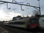 Mirage 510 016 ist soeben in Oberrieden Dorf angekommen, und fhrt nach Thalwil Zrich weiter am 1.12.07