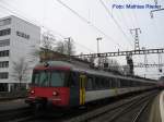 RABDe 510 017, 006 als S 16 Ausfahrt Oerlikon am 17.April 2008