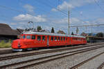 Churchill Pfeil RAe 4/8 1021 durchfährt am 17.07.2021 den Bahnhof Rupperswil.