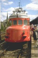 Schweiz,SBB  Churchill-Pfeil  RAe 4/8 1021 in St.Gallen (Mai 1997)