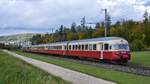 SBB Historic RAe TEE II 1053 am 10.10.2020 zwischen Döttingen und Siggenthal auf dem Weg nach Baden AG.