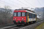 RBe 4/4 540 074-2 des dsf Koblenz ist am Nachmittag des 27.11.2020 unterwegs bei Zeihen AG in Richtung Basel.