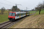 DSF/OeBB RBe 540 074-2 ist am 03.03.2021 auf Testfahrten unterwegs auf der ETB und konnte hier bei Rohrbachgraben aufgenommen werden.