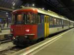 SBB - Triebwagen RBe 4/4  540 060-1 abends um 18.00 im Hauptbahnhof von Zrich am 04.01.2008