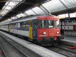 SBB - Triebwagen RBe 4/4 540 027-0 im Hauptbahnhof Zrich am 18.12.2009