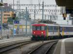 SBB - Triebwagen RBe 4/4 540 029-6 bri der einfahrt ins Gleis 51 im Bahnhof Zrich am 07.09.2010