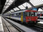 SBB - Triebwagen RBe 4/4 540 022-1 als Lok für den Ersatzzug Zürich - Bern  - Zürich am 17.05.2014