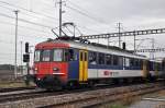 RBe 540 043-7 fährt am 19.09.2014 beim Bahnhof Muttenz ein.