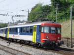 SBB RBe 540 065-0 mit EW II Pendelzug als S 33 Winterthur - Schaffhausen am 12.07.03 bei Schaffhausen