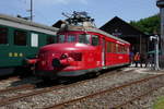 Der rote Pfeil der OeBB ist auch eingetroffen am 1.8.17 beim Depot Koblenz.