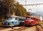 Der ROTE PFEIL der Oensingen-Balsthal-Bahn/OeBB.