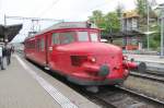 Arbon Classics 2012. Roter Pfeil der OeBB RBe 2/4 202(1938)bei einem Zwischenhalt in Rorschach.05.05.12    