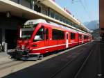 RhB - Triebzug ABe 8/12 3508 in Chur am 22.04.2011