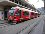 RhB - Triebzug ABe 8/12 3514 im Bahnhof Chur am 25.11.2016