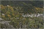 Ein TMR Beh 4/8 unterwegs von Vallorcine nach Les Marécottes erreicht Finhaut.