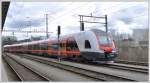Ganz zufllig erwische ich in Sulgen einen fabrikneuen, fnfteiligen Stadler-Flirt fr die Norwegischen Staatsbahnen, der vermutlich auf dem Weg zum Auslieferungswerk in Erlen ist.
