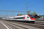 ICN 500 038  Arthur Honegger  durchfährt den Bahnhof Rupperswil.