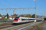 ICN 500 005  Heinrich Pestalozzi  durchfährt am 27.10.2022 den Bahnhof Rupperswil.
