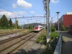 Der RABDe 500 038 ''Arthur Honegger'' und ein weiterer ICN fuhren am 28.8.05 als ICN 1532 nach Lausanne durch Grze.