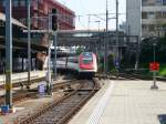 SBB - ICN Denis de Rougemont bei der einfahrt im Bahnhof Basel SBB am 16.04.2011 