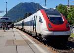 SBB: RABDe 500 (ICN) Doppeltraktion in Lugano am 21.